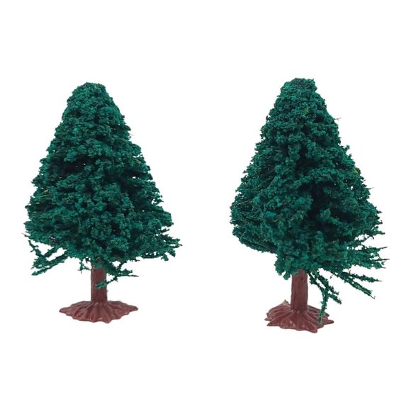 LIfe Like Trains Accessories Telephone Poles Railroad Road Signs Trees Lot - Picture 4 of 15